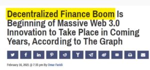 Decentralized Finance Boom